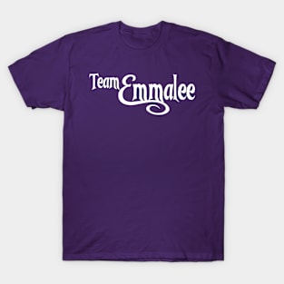 Team Emmalee logo in White T-Shirt